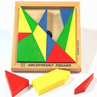 Archimedes Square Stomachion puzzle
